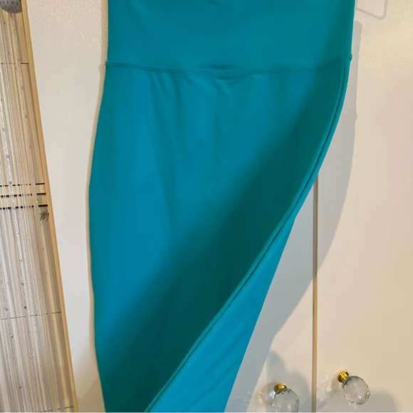 Bebe Turquoise Midi Knit Pencil Skirt Size XS NWT - Picture 4 of 16